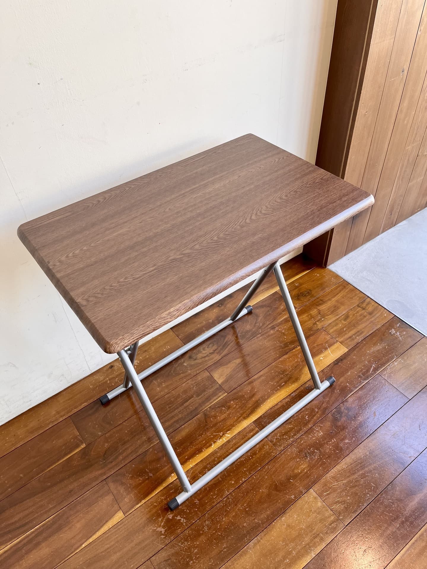 折りたたみテーブル　焦茶